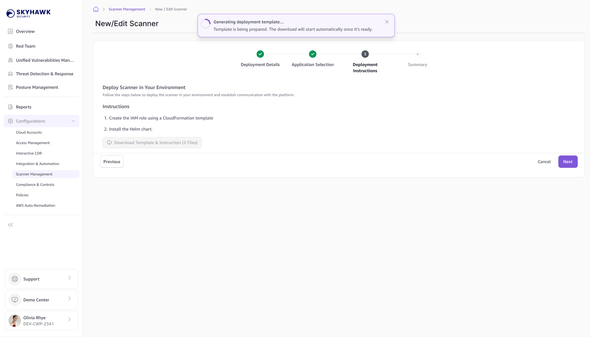 Account Takeover - Recommendation Fix - Side Panel